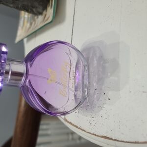 Butterfly Purple Body Mist Empty Bottle